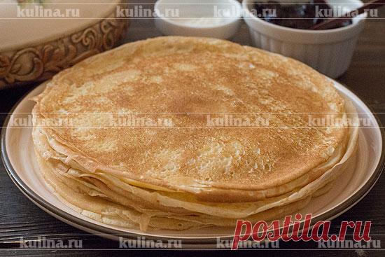 Классический рецепт блинов – рецепт приготовления с фото от Kulina.Ru