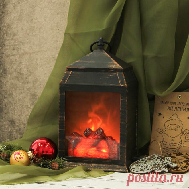 Новый год, огни, елка, тепло, светильник-очаг Уют... 
Камина нет, поэтому для меня праздничная атмосфера выглядит именно так! Оказывается, поднять настроение очень просто - достаточно полюбоваться умиротворяющем пламенем~