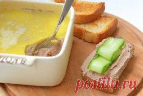 Домашний паштет из куриной печени