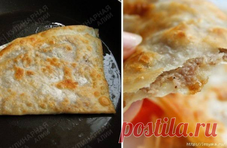 Ленивые чебуреки - быстро и вкусно! Ну чебуреки ели все, а ели ли вы чебуреки из лаваша? Я даже не задумывалась, что так можно сделать.&nbsp;Понадобятся тонкие лаваши. Они могут быть меньше или больше диаметром - неважно. Можно обрезать под нужный размер.&nbsp;Лаваш разрезать пополам.&nbsp;Приготовить фарш. Мясо, лук...