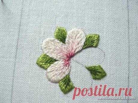 Вышивка: уроки с фото