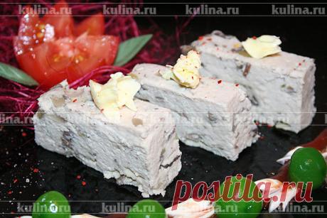 Куриный паштет с грибами – рецепт приготовления с фото от Kulina.Ru