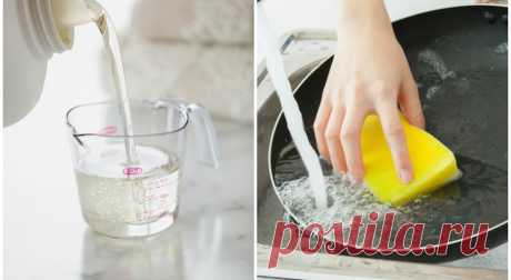 Неожиданные способы использования кондиционера для белья Не получается отчистить шерсть с ковра или отмыть пригоревший противень? Используйте эти способы!