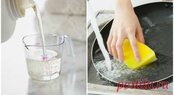 Неожиданные способы использования кондиционера для белья Не получается отчистить шерсть с ковра или отмыть пригоревший противень? Используйте эти способы!