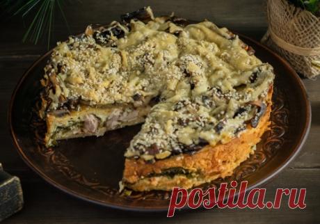 Сметанник с курицей и грибами: рецепт пошаговый с фото | Меню недели