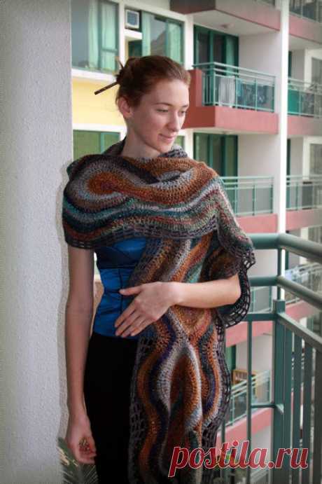 Irish crochet &amp;: SCARF ............ШАРФ