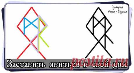 Заставить явиться в свой дом

Формула была создана спонтанно, в качестве вызова, но суть такая: принуждаем человека явиться к нам в дом или в другое помещение. Даем человеку толчок и необъяснимое желание попасть в нужное место.