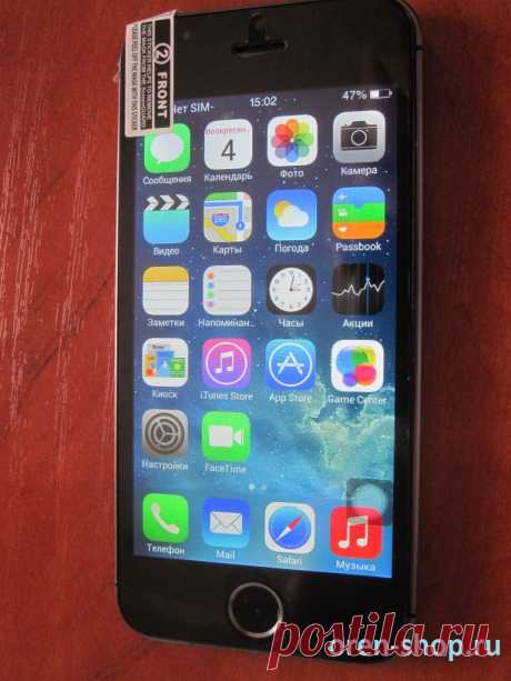 Продается телефон, самая точная копия iPhone 5s на Android 4.2.
Только в нашем магазине память в телефоне будет 16 Гб.
Более 100 игр и приложений в ПОДАРОК.
Корпус этого телефона iPhone 5S Android из металла, стекла и пластика, как у оригинала, нано СИМ сбоку. 
Телефон один в один повторяет внешний вид оригинала. К нему подойдут любые аксессуары (чехлы, бампера, зарядное ус-во). Меню телефона iPhone 5S Android, один в один повторяет оригинальный интерфейс iOs 7. Мощный 2-х яд. процессор.