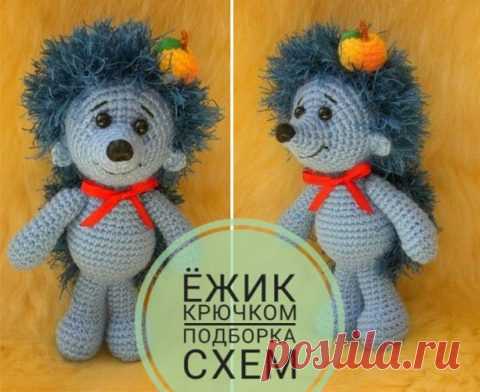 Страница 30 рубрики Вязаные игрушки крючком со схемами и описанием
