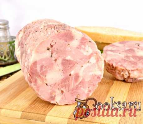 Ветчина рубленая из свинины и курицы фото рецепт приготовления