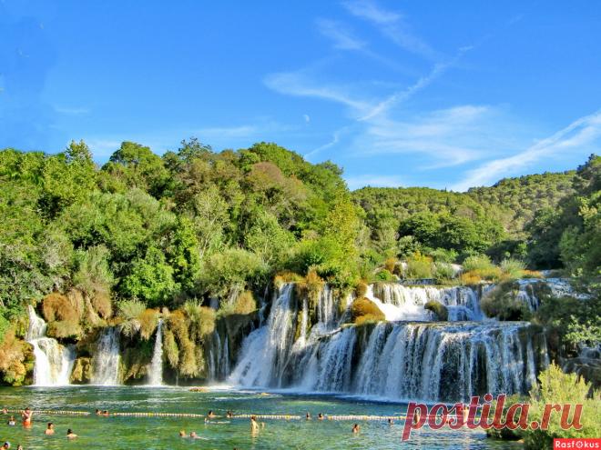 Фото: Водопад Скрадинский бук.... Фотограф Михаил Немировский. Пейзаж - Фотосайт Расфокус.ру