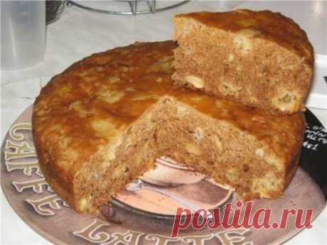 Постный апельсиновый пирог с орехами в мультиварке / Простые рецепты