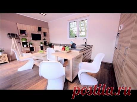 Кухня-трансформер в стиле минимализм - Дача 24.05.2014. Выпуск 82 - YouTube