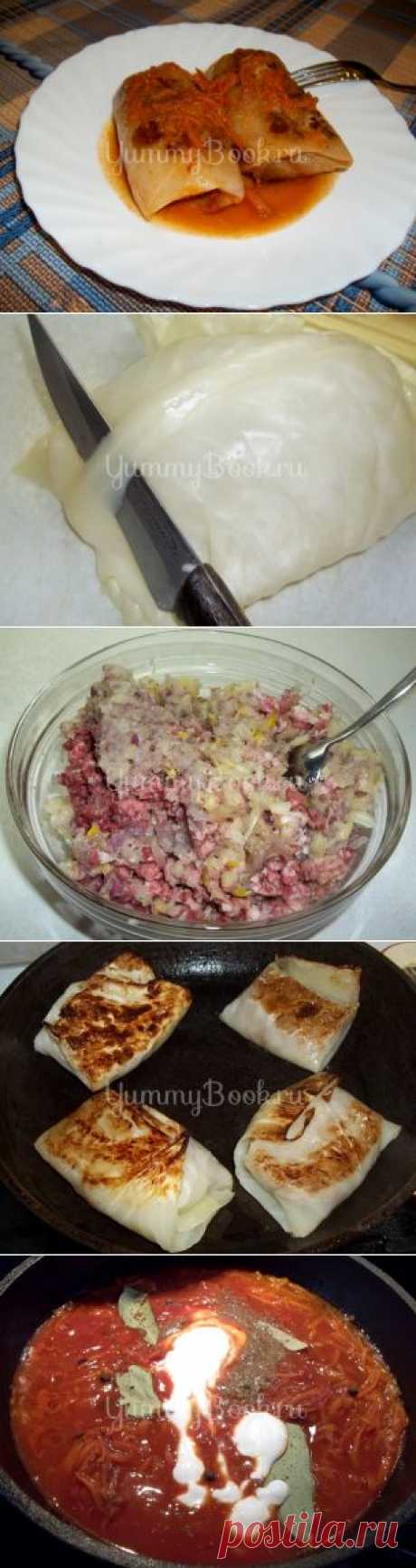 Голубцы с мясом и рисом