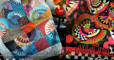лоскутный блок/New York Beauty Quilt