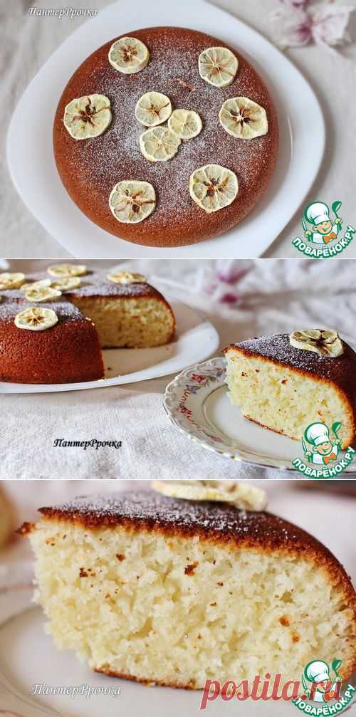 Пряный манник на йогурте без муки и масла - кулинарный рецепт
