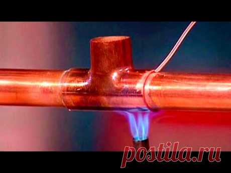 Самодельная горелка для гаража! Пайка латунью без кислорода!Homemade tools