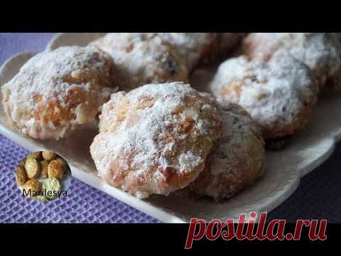 Мини-штоллены,праздничное рождественское творожное печенье/Stollen Konfekt