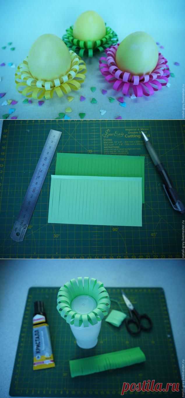 Мастерим к Пасхе из доступных материалов. Декор из бумаги