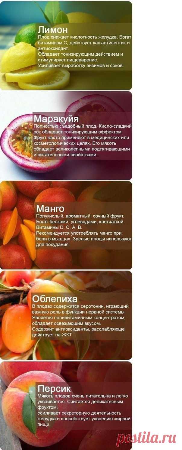 О пользе фруктов и ягод. Это интересно. | ЗДОРОВЫЙ ОБРАЗ