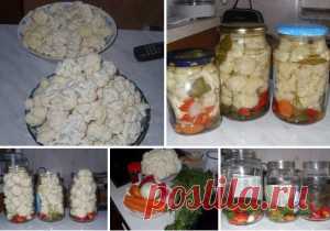 Маринованная цветная капуста