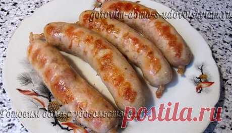 Колбаски для жарки из куриного фарша и свинины - Люблю готовить - Страна Мам