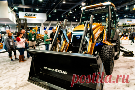 Электрический экскаватор-погрузчик CASE «Project Zeus» 580 EV награжден премией Good Design Award 2020 (обзор) — Kovsh.dp.ua