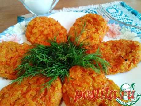 Веганские морковные котлеты с отрубями - кулинарный рецепт
