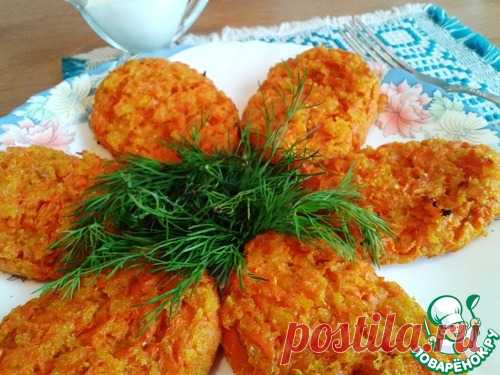 Веганские морковные котлеты с отрубями - кулинарный рецепт