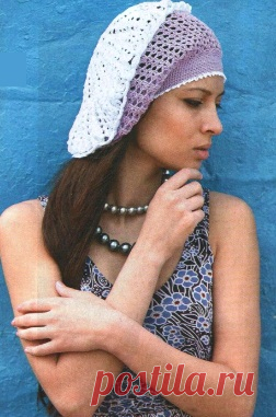 Связать берет крючком