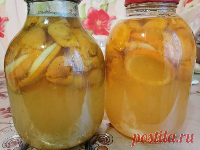 Компот а-ля «Фанта» на зиму – пошаговый рецепт приготовления с фото Зимой такой компот просто улетает!