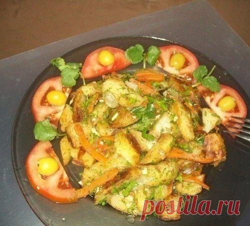 Жареная картошка "Хозяйка отдыхает"