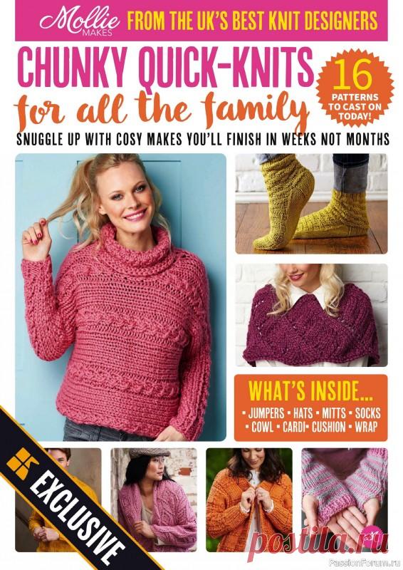 Коллекция проектов для рукодельниц в журнале &laquo;Mollie Makes - Chunky Quick-Knits 2024&raquo; | Журналы