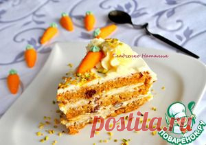 Морковный торт - кулинарный рецепт
