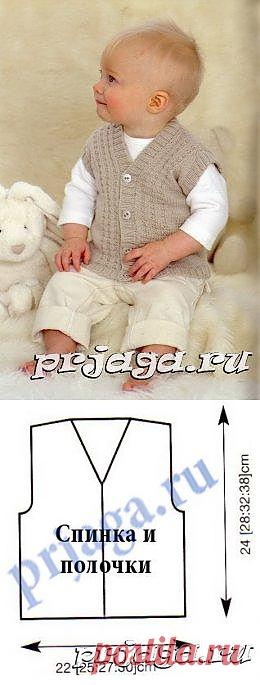 Серая жилетка