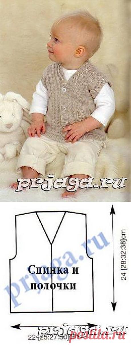 Серая жилетка