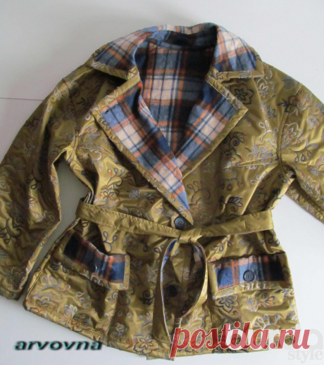 Накладной карман "2 в 1" — Мастер-классы на BurdaStyle.ru