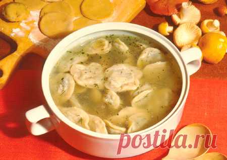 Пельмени грибные — Готовим дома