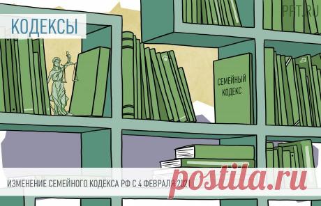 Изменение Семейного кодекса РФ с 4 февраля 2021 года Новая редакция Семейного кодекса РФ вступила в силу 04.02.2021. Законодатели запретили применение на территории РФ положения&nbsp;правил международных договоров в их истолковании, противоречащем&nbsp;Конституции&nbsp;РФ, а также основам правопорядка и нравственности.

