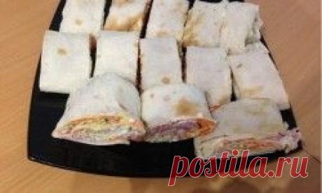 Рулеты с корейской морковкой / пошаговый рецепт с фото на ProSmak.ru