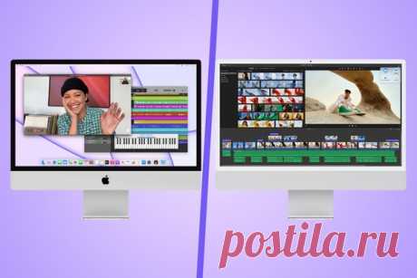 Как выглядел бы новый iMac с процессором M1 в старом стиле корпуса: