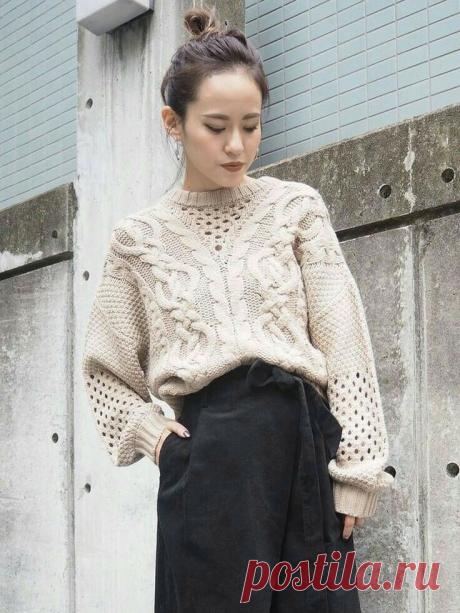 Лучший джемпер для весны вяжем по фото | Lenasana Вязание | Яндекс Дзен
