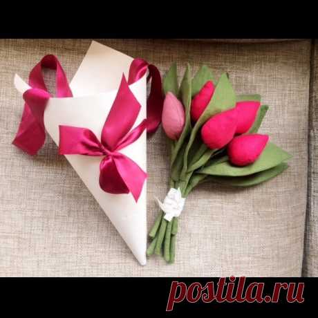 #тюльпаны#из#ткани любой расцветки на ваш выбор !