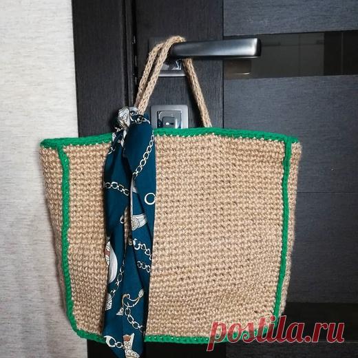 Джут сумка-шопер купить у мастера без наценок! - DIY Рукоделие портал о рукоделии от мастеров для мастеров и не только!