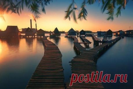 Закат на Фиджи...