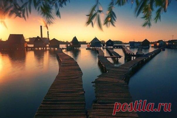 Закат на Фиджи...