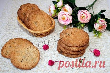 Ореховое печенье с шоколадной крошкой от Ирины Кутовой