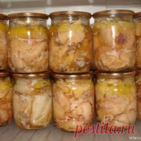 Рецепт, курочка в банке