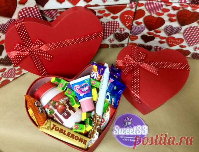 Подарочный набор на 14 февраля - Sweet33 Магазин подарков