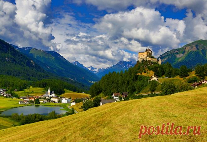 Граубюнден - живописный уголок Швейцарии